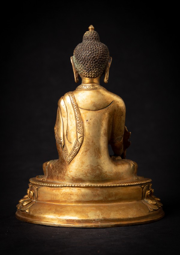 Old bronze Nepali Medicine Buddha
