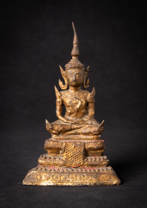 Antique bronze Thai Rattanakosin Buddha