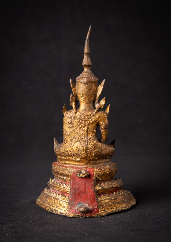 Antique bronze Thai Rattanakosin Buddha