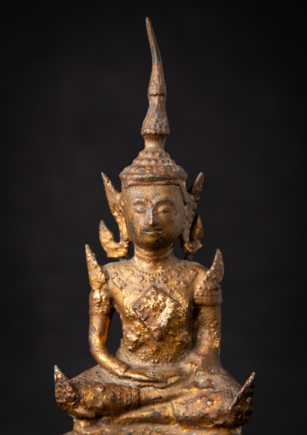 Antique bronze Thai Rattanakosin Buddha