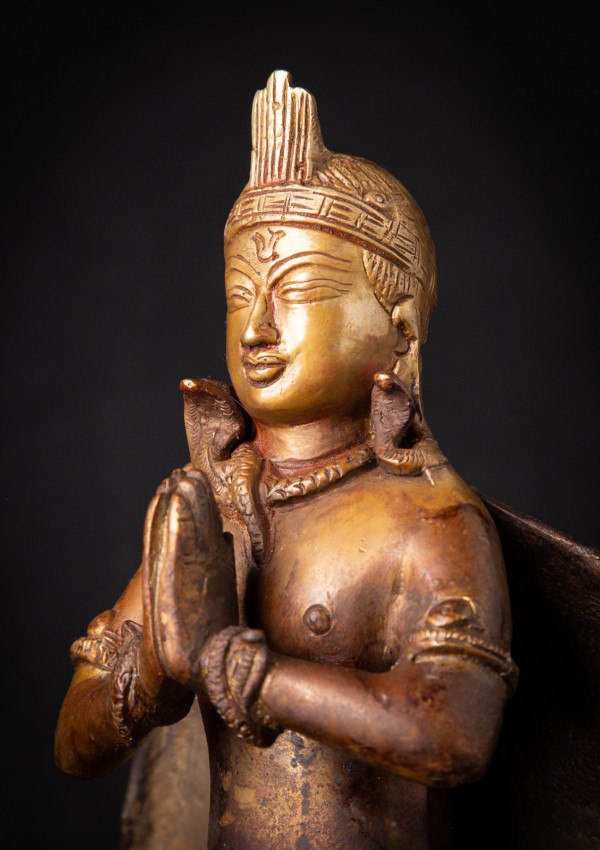 Old bronze Nepali Garuda statue