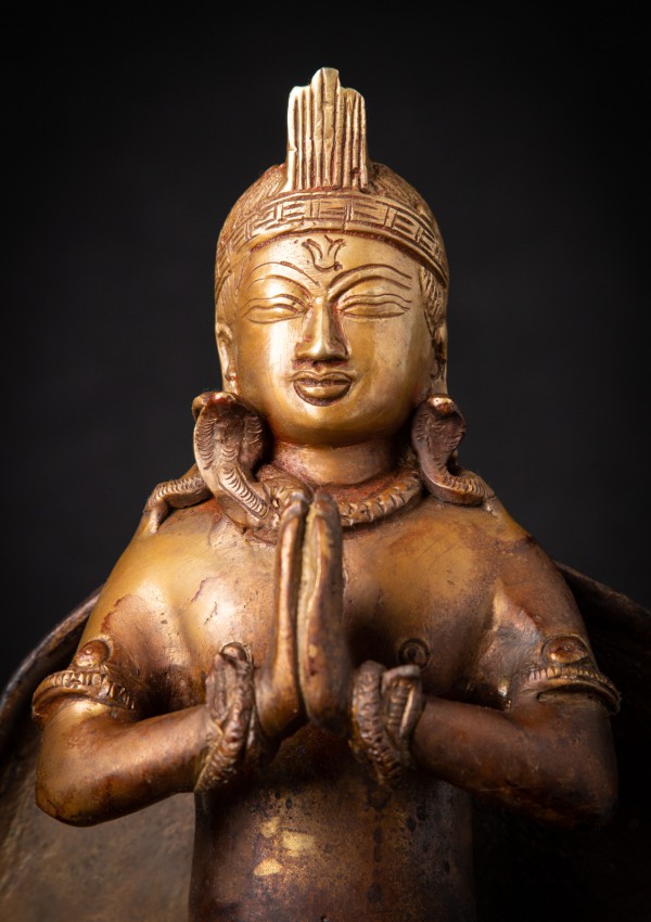 Old bronze Nepali Garuda statue